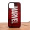 Стеклянный ударопрочный чехол с принтом Marvel для Iphone 12 (6.1)