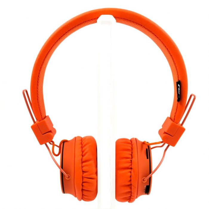 Накладные Bluetooth стерео наушники NIA X2 Orange