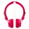 Накладные Bluetooth стерео наушники NIA X2 Pink