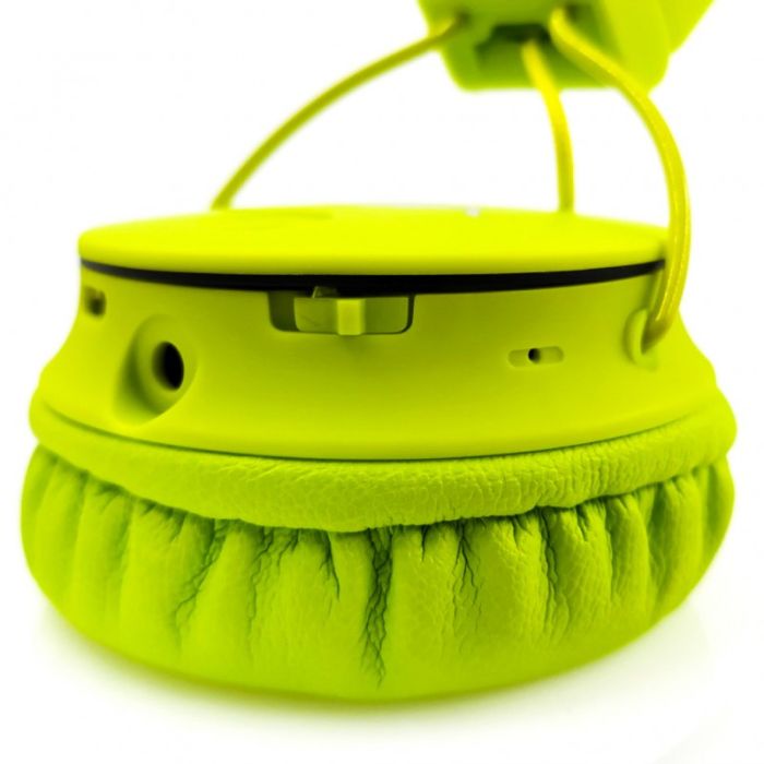 Накладные Bluetooth стерео наушники NIA X2 Light-green