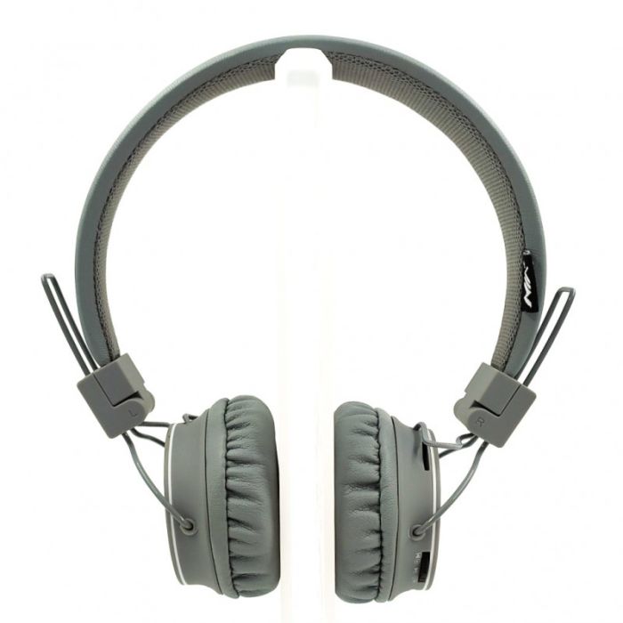 Накладные Bluetooth стерео наушники NIA X2 Gray