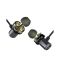Стерео Bluetooth наушники AWEI X650BL Dual Dynamic + Magnetic Gold (Золотой)