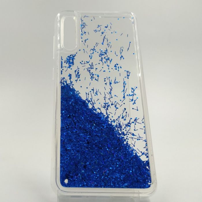 Чехол-переливашка SWIM SEQUOINS Samsung A50/A30s Blue