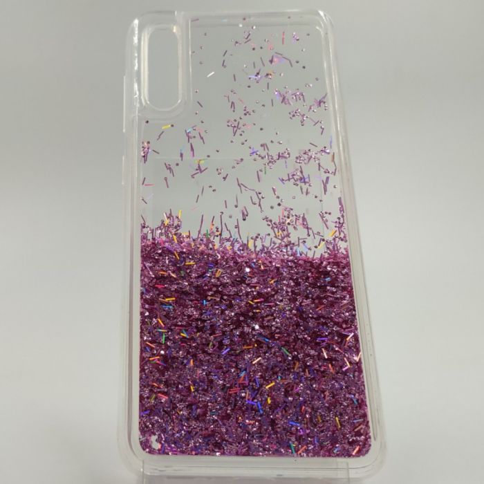 Чехол-переливашка SWIM SEQUOINS Samsung A50/A30s Pink
