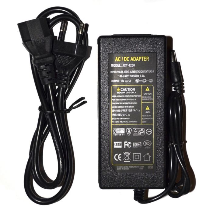 СЗУ для ноутбука 12V/5A (5.5 мм)
