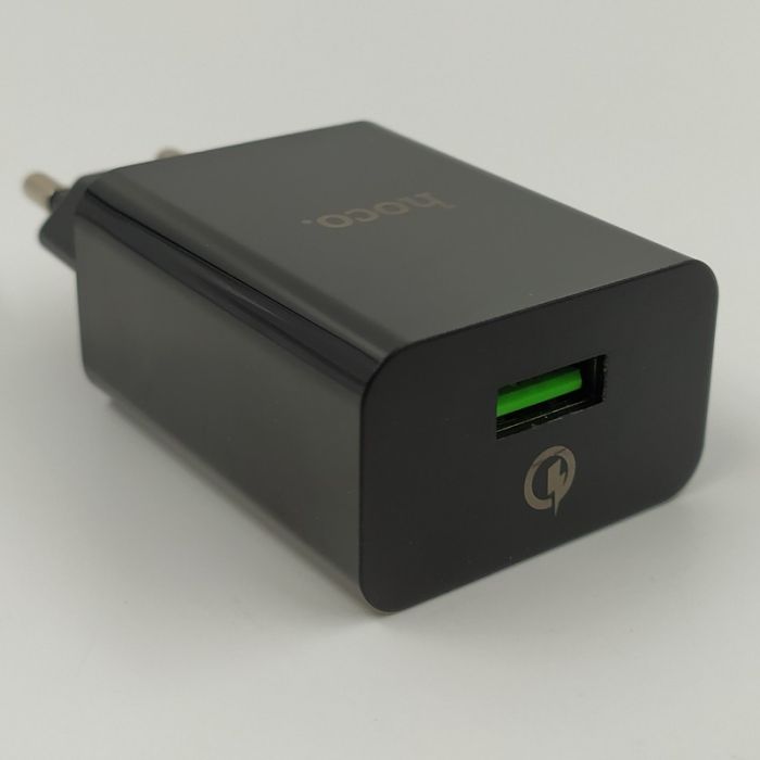 Сетевое зарядное устройстро HOCO DC21A (1USB/3A) QC3.0