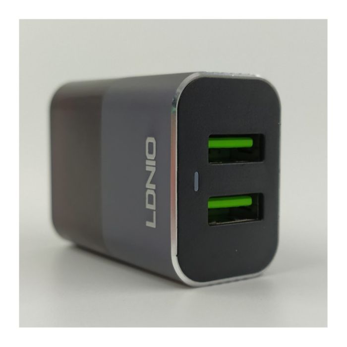 Металическое сетевое зарядное устройство Micro USB LDNIO A2206