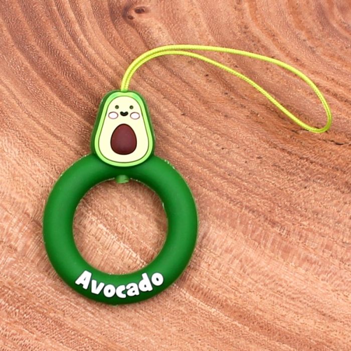 Ударопрочный силиконовый чехол для Apple AirPods Avocado