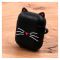 Ударопрочный силиконовый чехол для Apple AirPods Toy Cat Black