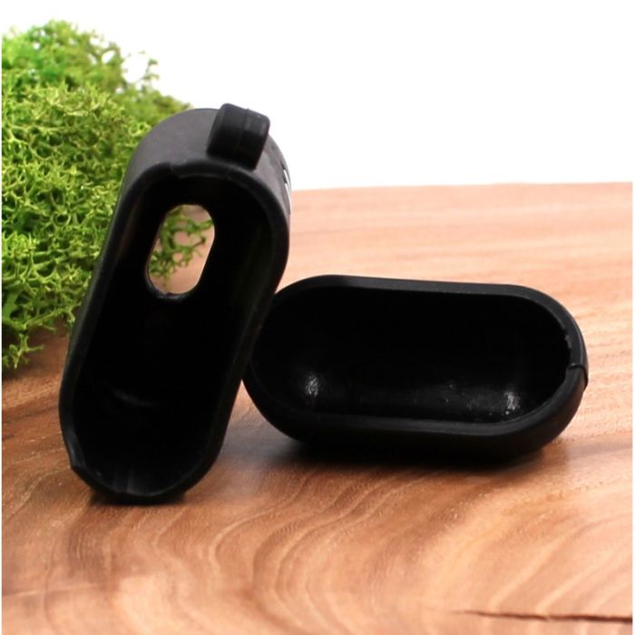 Ударопрочный силиконовый чехол для Apple AirPods Toy Cat Black