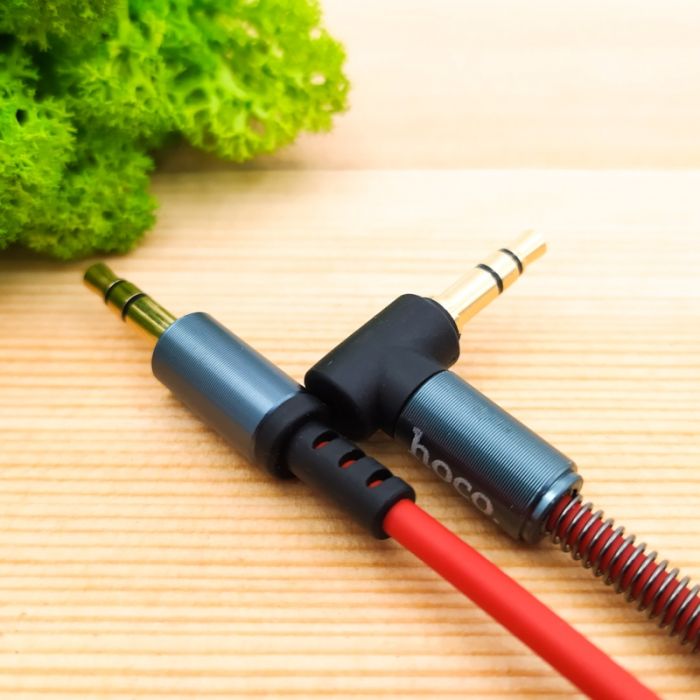 Угловой аудио кабель 3.5mm Aux Remax