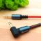 Угловой аудио кабель 3.5mm Aux Remax