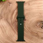 Универсальный силиконовый ремешок для Apple Watch Braided Khaki 38/40mm
