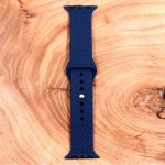 Универсальный силиконовый ремешок для Apple Watch Braided Navy Storm 42/44mm