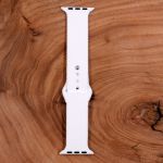 Универсальный силиконовый ремешок для Apple Watch Braided White 38/40mm