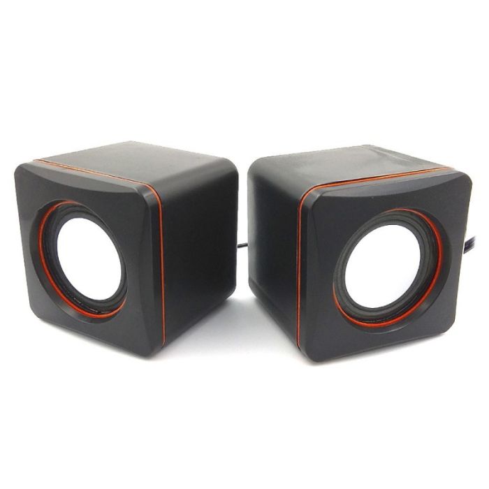 Мини USB колонки для ПК компьютерные колонки D-02A