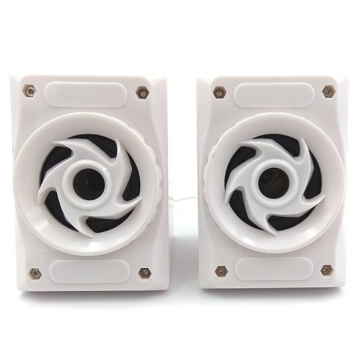 USB мини-колонки G-SYSTEM К21 для ноутбука White (Белый)