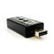 Внешняя USB звуковая карта стерео  с пультом управления