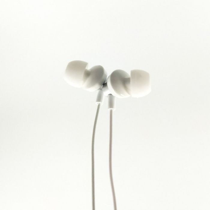 Вакуумные проводные наушники с микрофоном Borofone M35 White