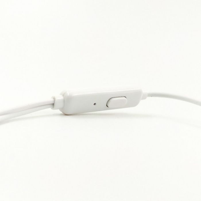 Вакуумные проводные наушники с микрофоном Borofone M35 White