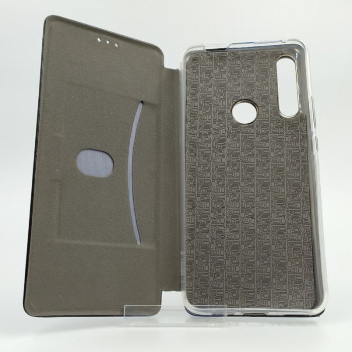 Кожаный противоударный чехол-книжка Wing  Huawei P SMART Z/Honor 9x BLACK
