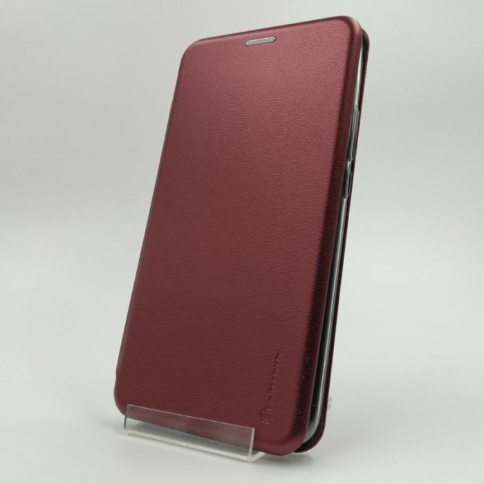 Кожаный противоударный чехол-книжка Wing  HUAWEI P SMART Z/Honor 9x RUBY