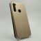 Кожаный противоударный чехол-книжка Hoco Case Xiaomi Redmi Note8 Gold