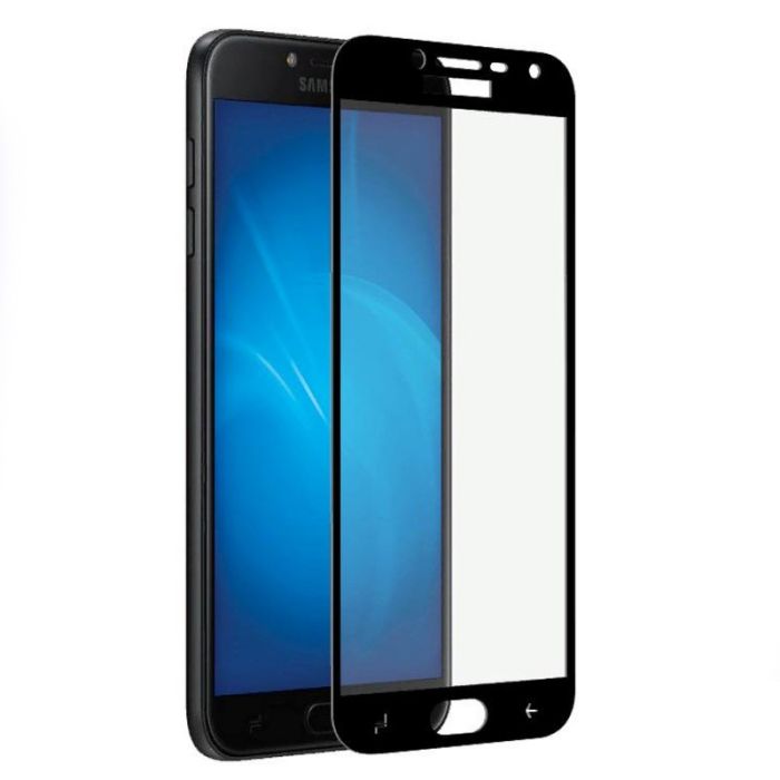 Защитное стекло 2.5D GLASS для Samsung Galaxy J4 J400 Black