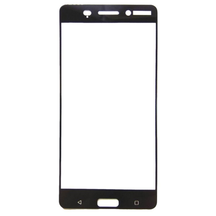 Защитное стекло 2.5D GLASS HOCO Nokia 5 Black (Черный) Перед